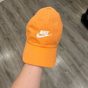 Bright Pastel Orange Nike Adjustable Hat